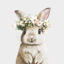 KORREKT WEB Húsvét Floral Wreath szalvéta 20 db-os 33x33 cm papírárú, csomagoló és tárolóeszköz