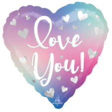 KORREKT WEB I love You, Szeretlek fólia lufi 43 cm party kellék