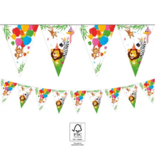 KORREKT WEB Jungle Balloons, Dzsungel zászlófüzér FSC 2,3 m party kellék