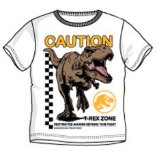 KORREKT WEB Jurassic World Caution gyerek rövid póló, felső 8 év/128 cm