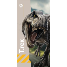 KORREKT WEB Jurassic World T-Rex fürdőlepedő, strand törölköző 70x140cm babatörülköző, kifogó