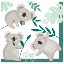 KORREKT WEB Koala szalvéta 16 db-os 33*33 cm party kellék