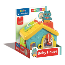 KORREKT WEB Kulcsos házikó Montessori készségfejlesztő játék Clementoni készségfejlesztő