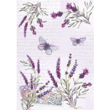 KORREKT WEB Levendula Butterfly A/4 gumis mappa mappa