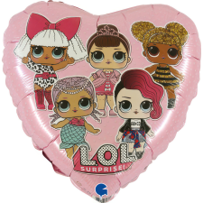KORREKT WEB LOL Surprise Pink fólia lufi 46 cm party kellék