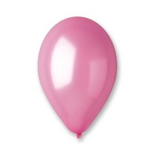 KORREKT WEB Metal Pink, Rózsaszín léggömb, lufi 100 db-os 10 inch (26 cm) party kellék