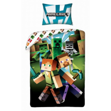 KORREKT WEB Minecraft ágyneműhuzat 140×200cm, 70×90 cm lakástextília