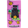 KORREKT WEB Minecraft Cherry Grove fürdőlepedő, strand törölköző 70x140cm