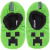 KORREKT WEB Minecraft Creeper gyerek téli papucs 31/32