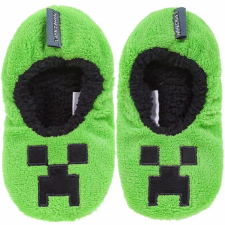 KORREKT WEB Minecraft Creeper gyerek téli papucs 33/34 gyerek papucs, mamusz