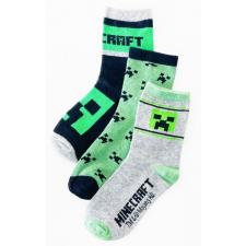 KORREKT WEB Minecraft Creeper gyerek zokni 35/38 gyerek zokni