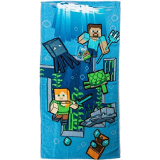 KORREKT WEB Minecraft Dive fürdőlepedő, strand törölköző 70x140cm lakástextília