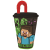 KORREKT WEB Minecraft Steve's Journey Szívószálas pohár, műanyag 430 ml