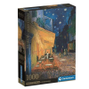 KORREKT WEB Művészet A Kávézó terasza este Van Gogh 1000 db-os Compact puzzle Clementoni