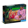 KORREKT WEB Művészet Tahiti asszonyok Gauguin 1000 db-os Compact puzzle Clementoni