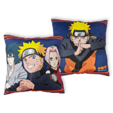 KORREKT WEB Naruto Team párna, díszpárna 40x40 cm Velúr lakástextília