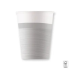 KORREKT WEB Next Generation Silver, Ezüst papír pohár 8 db-os 200 ml FSC