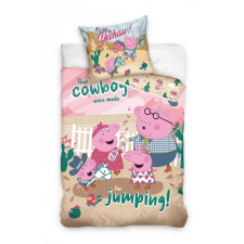 KORREKT WEB Peppa malac ágyneműhuzat 140×200cm, 70×90 cm lakástextília