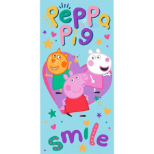 KORREKT WEB Peppa malac Smile fürdőlepedő, strand törölköző 70x140cm lakástextília