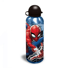 KORREKT WEB Pókember Web-Warrior alumínium kulacs 500 ml kulacs, kulacstartó