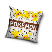 KORREKT WEB Pokémon PikaPal párnahuzat 40x40 cm Velúr lakástextília