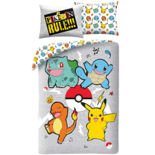 KORREKT WEB Pokémon Rule! ágyneműhuzat 140×200cm, 70×90 cm microfibre lakástextília