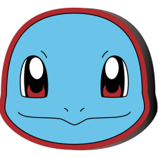 KORREKT WEB Pokémon Squirtle formapárna, díszpárna 40 cm lakástextília