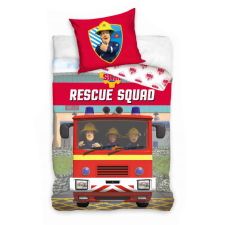 KORREKT WEB Sam a tűzoltó Rescue Squad ágyneműhuzat 140×200cm, 70x90 cm lakástextília