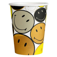 KORREKT WEB Smiley Originals papír pohár 8 db-os 250 ml party kellék