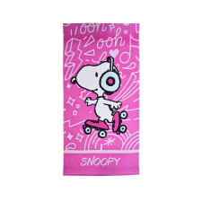 KORREKT WEB Snoopy Skate fürdőlepedő, strand törölköző 70x140cm lakástextília