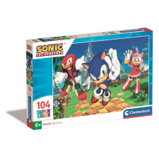 KORREKT WEB Sonic, a sündisznó Amy Rose 104 db-os puzzle Clementoni puzzle, kirakós