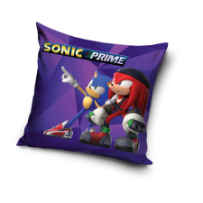 KORREKT WEB Sonic a sündisznó Mission párnahuzat 40x40 cm Velúr lakástextília