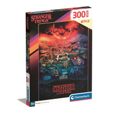 KORREKT WEB Stranger Things Hawkins 300 db-os puzzle Clementoni puzzle, kirakós