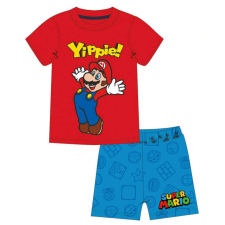 KORREKT WEB Super Mario gyerek rövid pizsama 10 év/140 cm gyerek hálóing, pizsama
