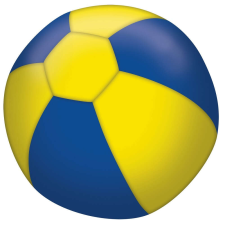 KORREKT WEB Színes gömb fólia lufi 3 db-os 27,5 cm party kellék