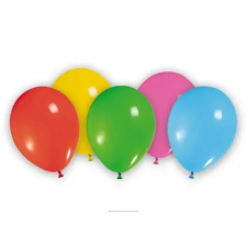 KORREKT WEB Színes Metallic Pastel léggömb, lufi 30 db-os party kellék