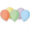 KORREKT WEB Színes Pastel léggömb, lufi 12 db-os