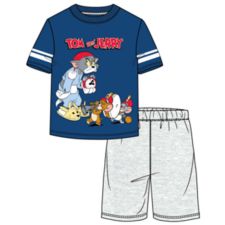KORREKT WEB Tom és Jerry gyerek rövid pizsama 110/116 cm gyerek hálóing, pizsama