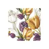 KORREKT WEB Tulipán Majestic szalvéta 20 db-os 33x33 cm