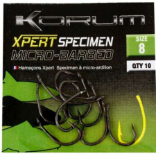 Korum Xpert Specimen Mikro szakállas horog 16, 10db horog