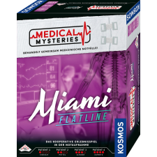 Kosmos Medical Mysteries - Miami Flatline 60 perc Társasjáték Következtetés társasjáték