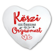 Köszi az összes orgazmust - Páros Párna egyedi ajándék