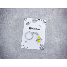  Köszönöm sárga angyal medálos kulcstartó kulcstartó