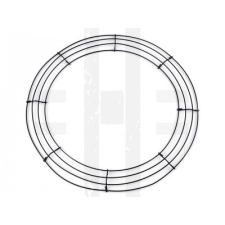  Koszorú alap fém - 40 cm dekorációs kellék