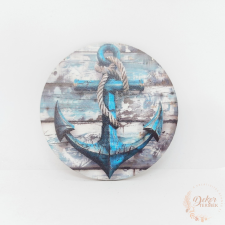  Koszorú közép - horgony dekorációs kellék