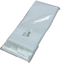  Koszorú szalag fehér sima 10x200 10db/csom (db ár) dekorációs kellék