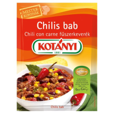 Kotányi Mesterkonyhák chilis bab chili con carne fűszerkeverék 25 g alapvető élelmiszer