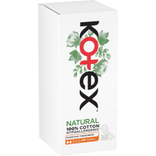 Kotex Natural Normal Everyday Freshness Liners tisztasági betétek 40 db gyógyászati segédeszköz