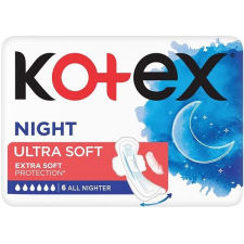 Kotex Ultra Soft Night 6 db intim higiénia