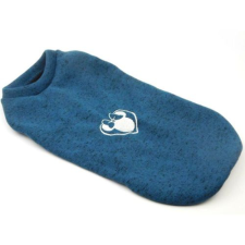  Kötött Pulcsi Világoskék Tappancsos – M-45cm kutyaruha